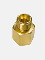 244 1/4 IN FEMALE TO MAKE OXYGEN HOSE ADAPTOR